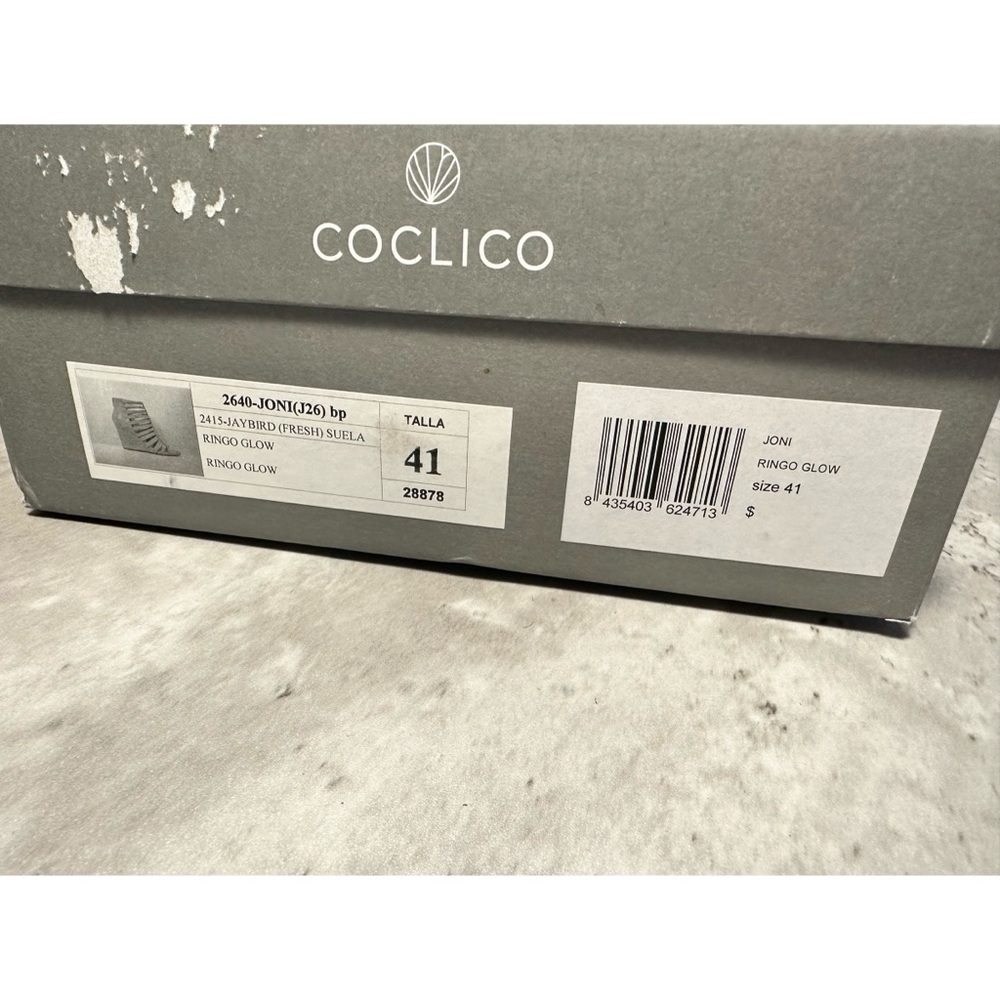 Coclico Tan Gladiator‎ Wedge Sandals 41 - Picture 7 of 7